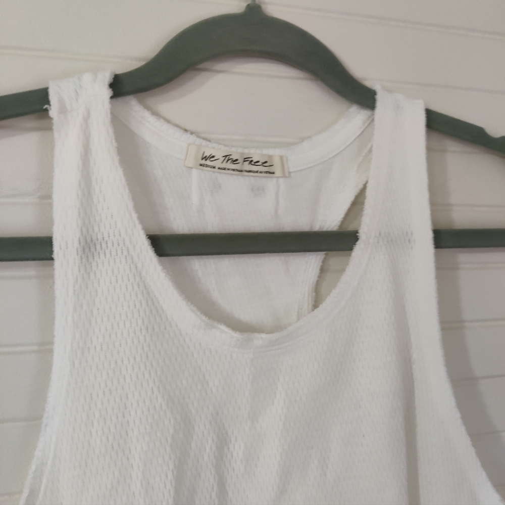 Free People Cool It Tank White - Picture 8 of 8